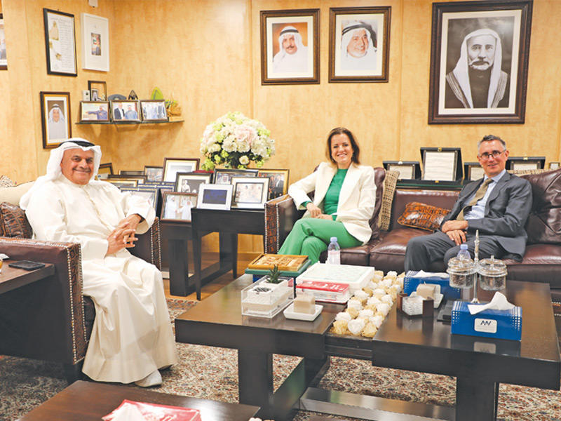 AAW Welcomes the French Ambassador to Kuwait, H.E. Claire Le Flécher
