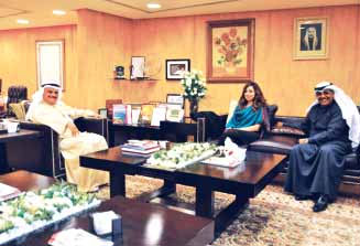 Delegates from “Human Rights Watch” visit Faisal Al-Mutawa, CEO of Ali Abdulwahab Al-Mutawa Commercial Company