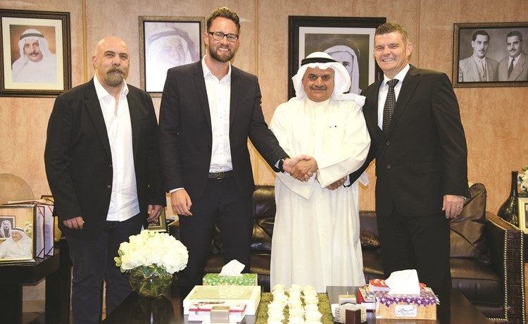 Ali Abdulwahab Al-Mutawa Commercial Co., headed by Mr. Faisal Al-Mutawa, signs a product distribution contract with “Storck”