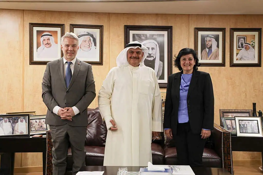 Faisal Ali Al Mutawa Received the Swiss Ambassador, H.E. Dr. Tiziano Balmelli